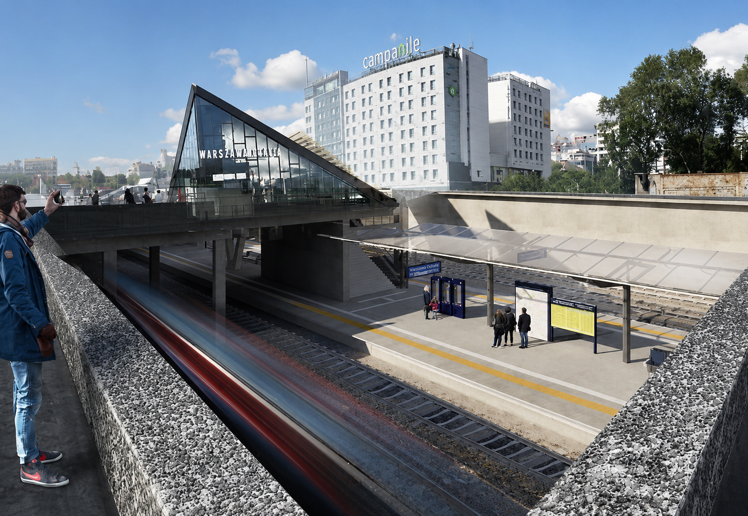 Stacja Warszawa Zachodnia — przebudowa układu torowego